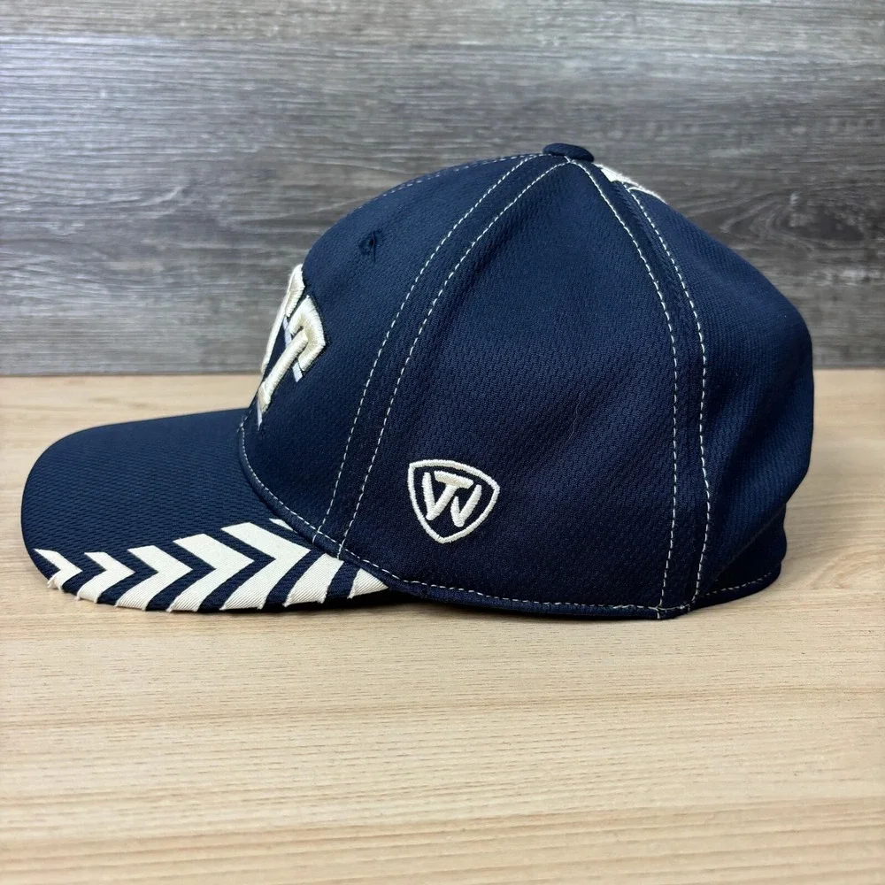 Pitt Panthers Hat Cap Fitted Blue One Size Flex Top of the World Memory Foam Fit
